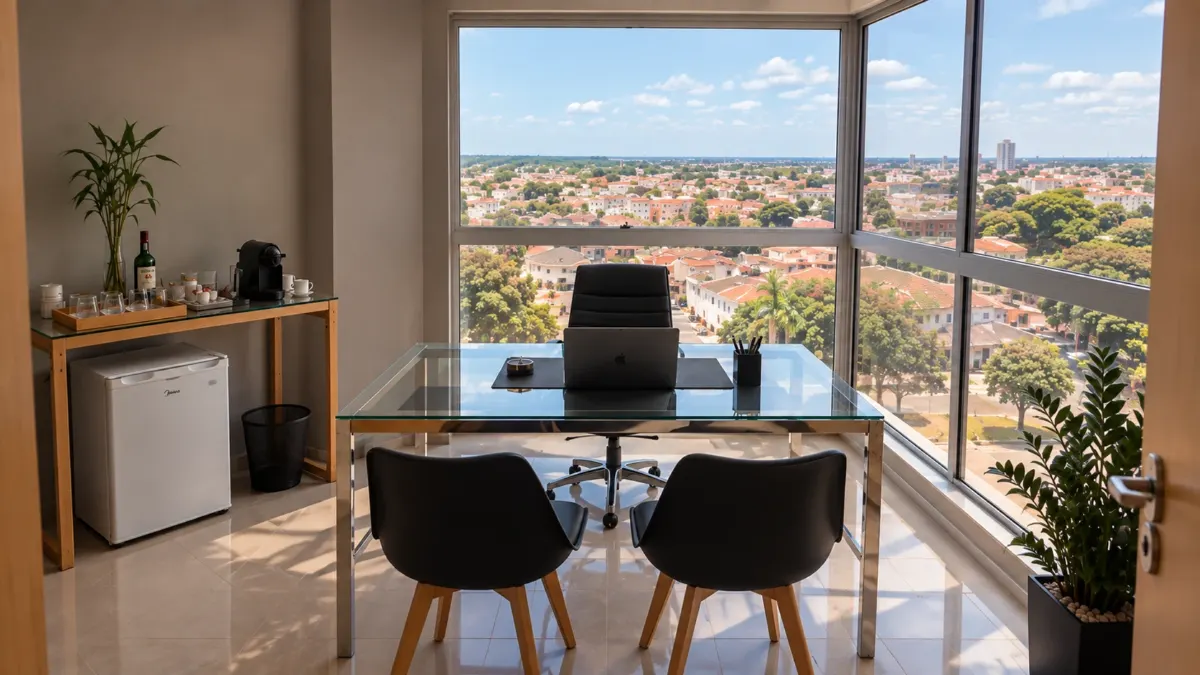 Sala do escritório Soares e Terrozo Advogados na Av. Dom Pedro II, 1269 — Sala 1002, João Pessoa